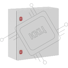 Шкаф ST с монтажной платой 600х600х250 мм от IP65-до IP66 IK10 ДКС R5ST0669