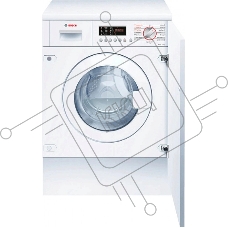 Cтиральная машина встраиваемая Bosch WKD28543EU белый, загрузка фронтальная 7 кг, 4 кг - сушка, 1400 об/мин, класс: A++