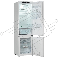 Встраиваемый холодильник Electrolux ENS8TE19S белый двухкамерный 214/62л морозилка снизу