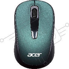 Мышь беспроводная Acer OMR135 зеленый, 1000 dpi, радиоканал, USB, кнопки - 3