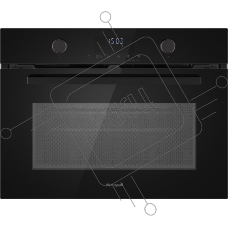 Духовой шкаф Электрический Weissgauff OE 4551 DB Black Edition черный