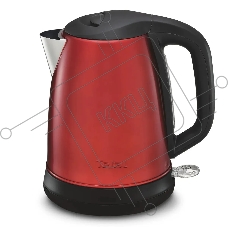 Чайник электрический Tefal KI270530 1.7л. 2400Вт красный (корпус: металл)