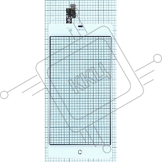 Сенсорное стекло (тачскрин) для ZTE Nubia Z9 Mini, белое