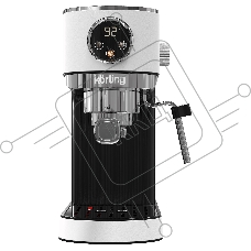 Кофеварка рожковая Korting KCM 1003 EW белый, исп. кофе - молотый, 1.2 л, 1350 Вт, 20 бар.