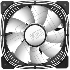 Вентилятор для корпуса Alseye Luna-120-B-R черный, 120 мм, 1800 об/мин, 30 дБ, 4 pin