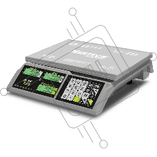 Весы торговые Mertech M-ER 326AC-15.2 LCD (3040) серый, до 15 кг