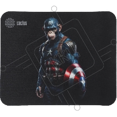 Коврик для мыши Cactus Captain America 250x200x3мм (CS-MP-D08S)