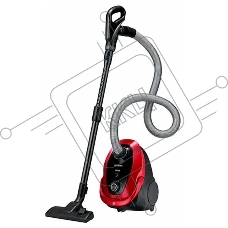 Пылесос Samsung VC20M253AWR красный, 460/2000 Вт, уборка сухая, пылесборник мешок, 2.5 л