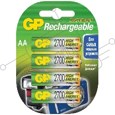 Аккумулятор GP 270AAHC-2DECRC4 (4 шт. в уп-ке)