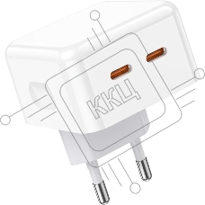 Зарядное устройство BOROFONE (6941991101113) BA76A 2Type-C 3.0A PD 35W, белый