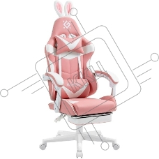 Игровое кресло Defender Irifi розовый,класс 4,PU,подножка 1