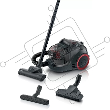 Пылесос Bosch BGS21POW2 черный, 700 Вт, уборка сухая, пылесборник контейнер 2 л