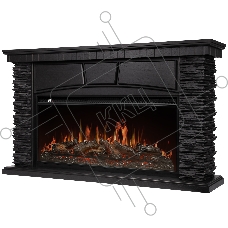 Портал Firelight Porto 42/40/36 камень черный шпон венге