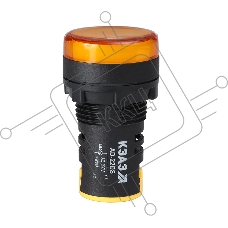 Лампа AD22DS(LED) матрица D22мм желтый 24В AC/DC-КЭАЗ