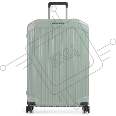 Чемодан Piquadro PQ LIGHT BV4427PQL/VE поликарбонат, зеленый