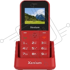 Мобильный телефон Xenium X718 красный