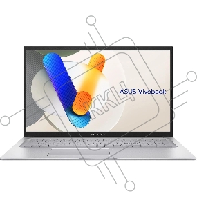 Ноутбук Asus VivoBook X1704VA-AU1105/17.3"/IPS/Intel Core 3 100U/16Gb/512Gb SSD/Intel Graphics/noOS/серебристый/2.1kg