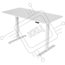 Подстолье Cactus CS-EDF-WT каркас белый Подстолье Cactus CS-EDF-WT каркас белый
