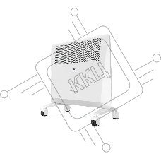 Конвектор Royal Clima Astoria Elettronico REC-AT1000E 1000Вт белый