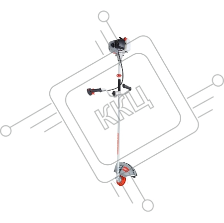 Триммер бензиновый Ресанта БТР-1500П 1500Вт 2л.с. неразбор.штан. реж.эл.:леска/нож