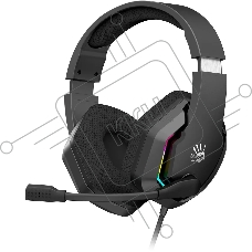 Наушники с микрофоном A4Tech Bloody G260 черный 2м мониторные USB оголовье (G260)