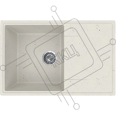 Мойка кухонная PRACTIK PR-M 475-001 белый камень