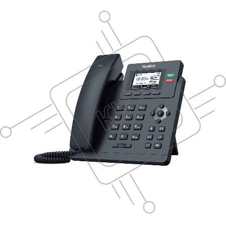 Настольный IP-телефон YEALINK SIP-T31W, 2 аккаунта, дисплей 2.3