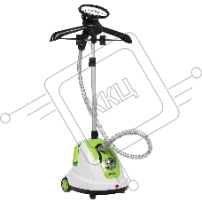 Отпариватель Sakura SA-3903GR белый/зелёный, 1700 Вт, 36 г/мин, 1700 мл