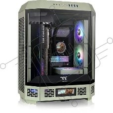 Корпус Thermaltake The Tower 600 Matcha зеленый без БП ATX 13x120мм 9x140мм 4xUSB 3.0 audio bott PSU