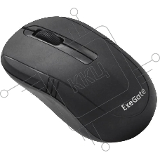 Мышь беспроводная ExeGate Professional Standard SR-9021 черный, 1200 dpi, радиоканал, USB, кнопки - 3