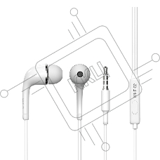 Стереогарнитура Maxvi MHF-02 белый