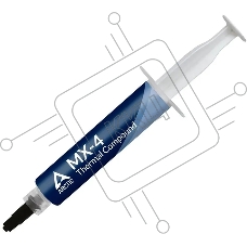 Термопаста Arctic MX-4 Thermal Compound 8-graмм 2019 Edition (ACTCP00008B)
