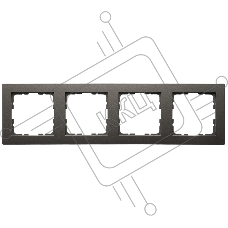 Рамка 4-м G-Classic Jasmart G1004Z мокко