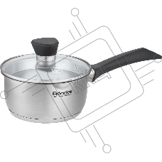 Ковш Rondell Strike Grey Ultra RDS-1946 1.3 л. d=16 см (с крышкой) стальной