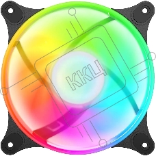 Вентилятор для корпуса GMNG GG-CF120ARGB4-PWMBK черный, 120 мм, 2000 об/мин, 26 дБ, 4 pin