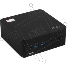 Компьютер MSI Cubi NUC 1M-096XRU, Intel Core 5 120U/8GB/512GB/IrisXE/WF6E/BT5.3/120W/AirCooling/DOS, черный