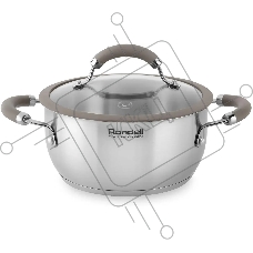 Кастрюля Rondell RDS-755 Balance 5 л 24 см, нержавеющая сталь 18/10, с крышкой