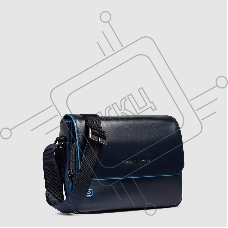 Сумка-мессенджер Piquadro Blue Square CA6812B2/BLU2 синяя натур.кожа