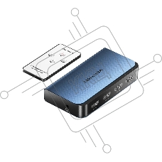 Переключатель (switch) 3x1 Vention HDMI v2.0