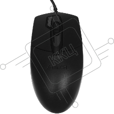 Мышь проводная A4Tech OP-730D черный, 1200 dpi, USB, кнопки - 4
