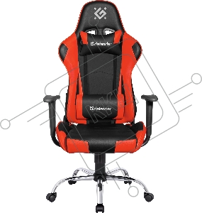 Игровое кресло DEFENDER Azgard Черный/Красный, полиуретан, 60мм