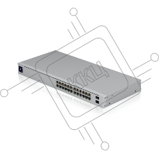 Коммутатор UBIQUITI USW-24-POE 24PORT 1000M 2SFP POE