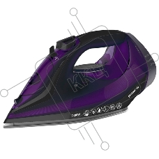 Утюг Polaris PIR2487AK 3m черный/фиолетовый 2400Вт