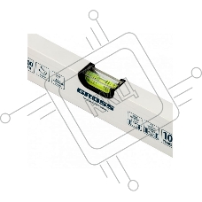 Уровень алюминиевый, 1200 мм, фрезерованный, 3 глазка, магнитный Gross