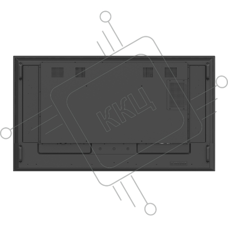 Коммерческий дисплей LCD 65'' 16:9 IN DIGITAL SIGNAGE ST6502S BLACK