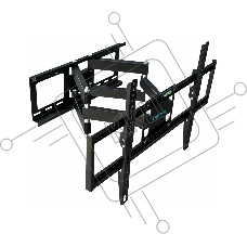 Кронштейн Kromax OPTIMA-409 черный 32