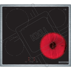 Электрическая варочная панель Bosch PKE645BA2E Hi-Light, независимая, черный