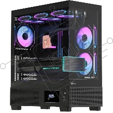 Компьютерный корпус AeroCool / Formula Crystal E1 Floe черный без БП ATX 5x120мм 3x140мм 2xUSB 3.0 1xUSB3.1 audio bott PSU
