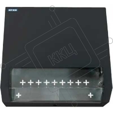 Шкаф коммутационный NTSS (NTSS-SOHO5U-BL) настенный 5U 520x140мм пер.дв.стекл несъемн.бок.пан. 80кг черный