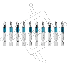 Бита PH2х50 мм, сталь S2, кругл., 10 шт. Gross